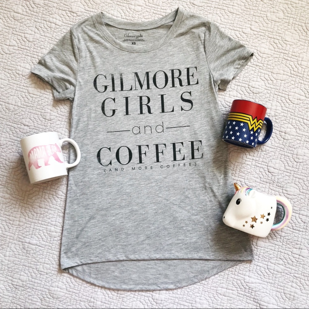 Gilmore Girls Short Sleeve Coffee T-Shirt NWOT